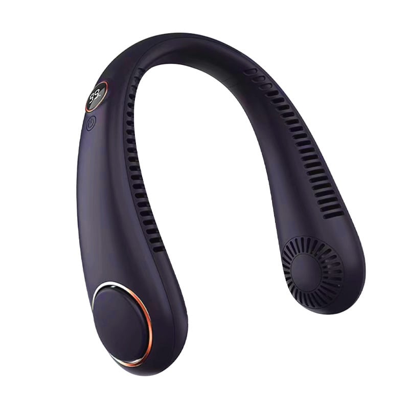 🔥HOT SALE 49% OFF🌬️❄️360° Portable Bladeless Neck Fan🍃✨
