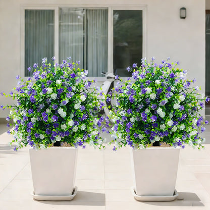🔥Artificial potted trees with ground stake👍