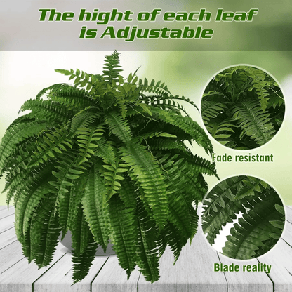 Last Day 75% OFF--UV Resistant Lifelike Artificial Boston Fern💯
