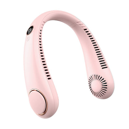 🔥HOT SALE 49% OFF🌬️❄️360° Portable Bladeless Neck Fan🍃✨