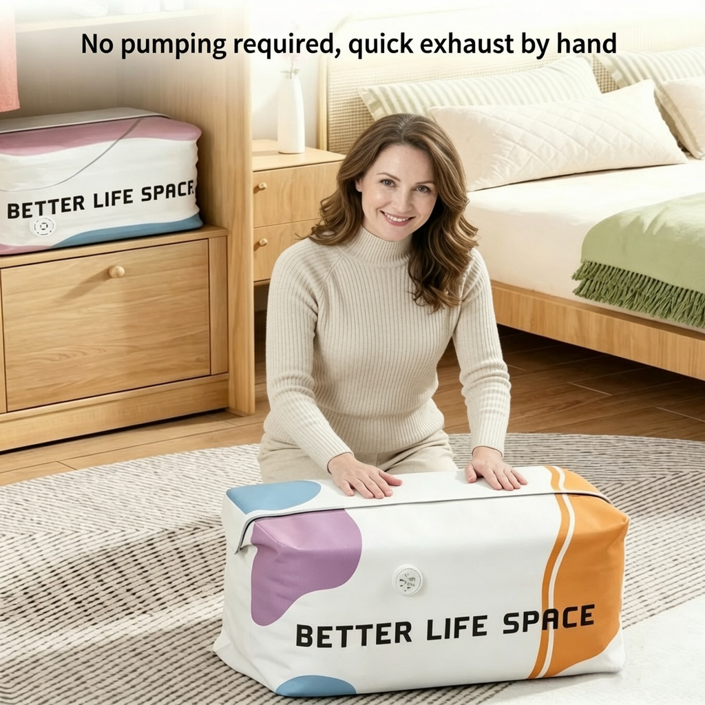 LAST DAY BUY 3 GET 2 FREE!!🛒SVOZK® No-Pump 3D Vacuum Storage Bags🎁Ultimate All-in-One Organizer for Clothes, Toys, Books, Stuffed Animals & Absolutely Everything! 🧸📚👕🧦