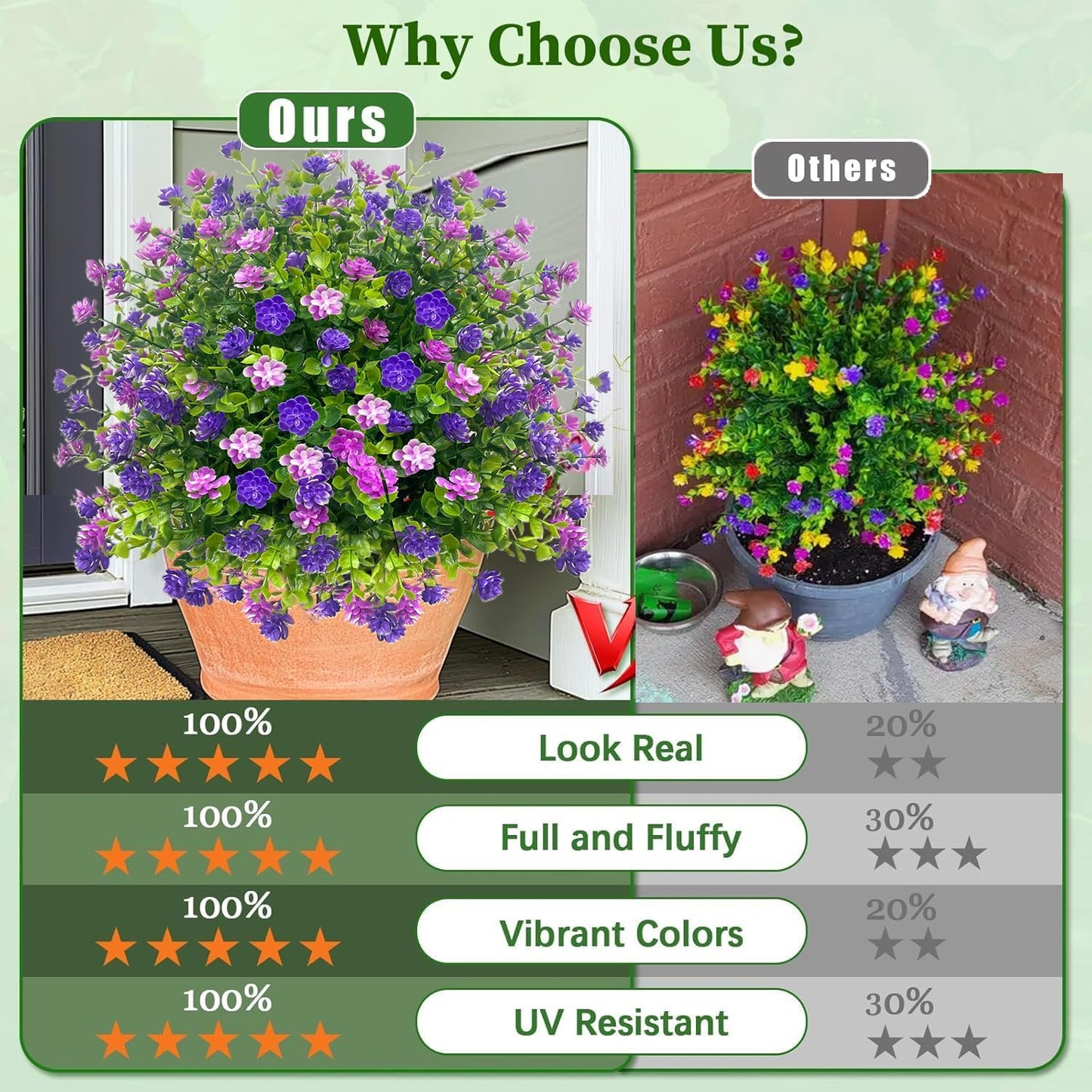 🔥Artificial potted trees with ground stake👍