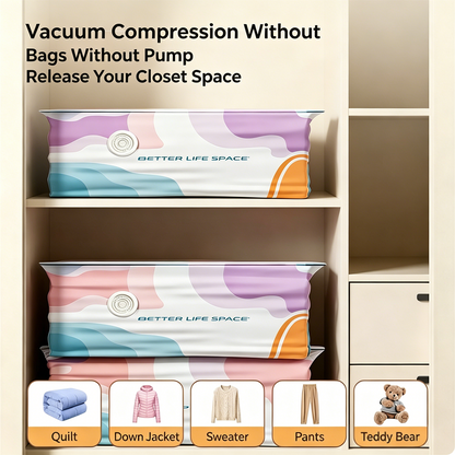 LAST DAY BUY 3 GET 2 FREE!!🛒SVOZK® No-Pump 3D Vacuum Storage Bags🎁Ultimate All-in-One Organizer for Clothes, Toys, Books, Stuffed Animals & Absolutely Everything! 🧸📚👕🧦