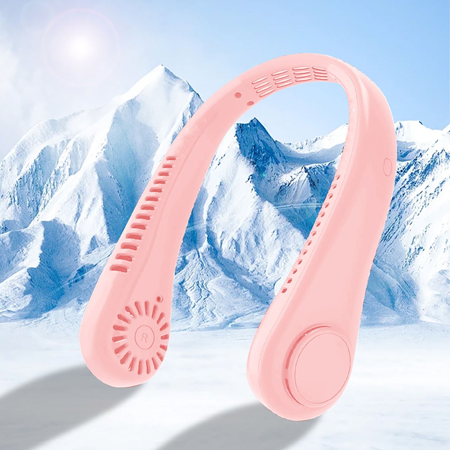 🔥HOT SALE 49% OFF🌬️❄️360° Portable Bladeless Neck Fan🍃✨