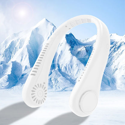 🔥HOT SALE 49% OFF🌬️❄️360° Portable Bladeless Neck Fan🍃✨
