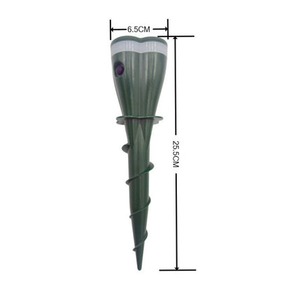 🔥Hot Sale 75% OFF - Solar Powered Waterproof Screw Mole Repellent